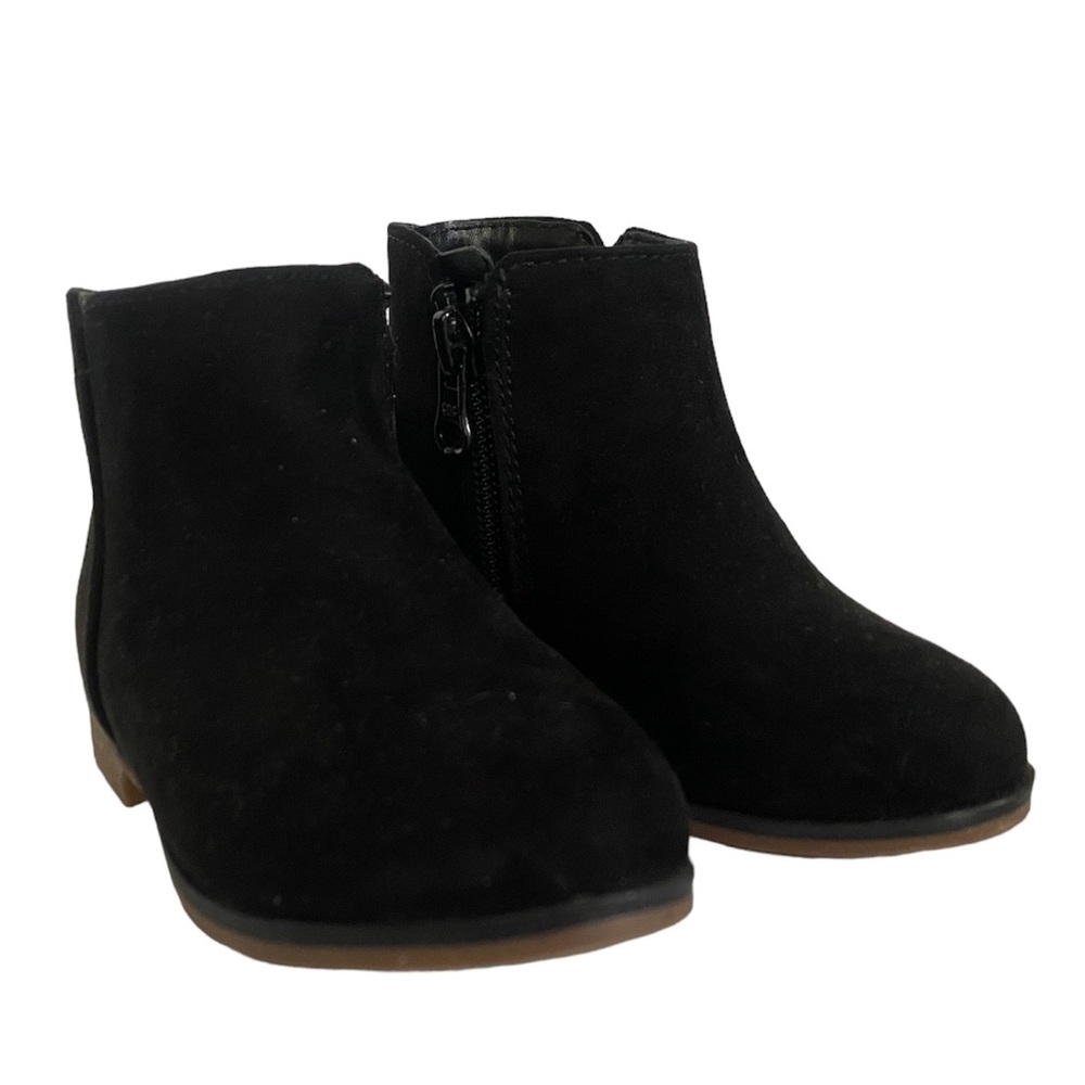 Toddler Girls’ Zipper Booties - Cat & Jack - 7T
